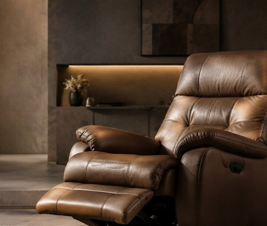 Verona leather recliner chair